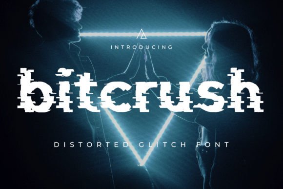 Bitcrush: Bold Pixel Typography for Retro Designs