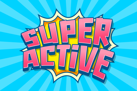 Bringing Bold Ideas to Life with the Super Active Display Font