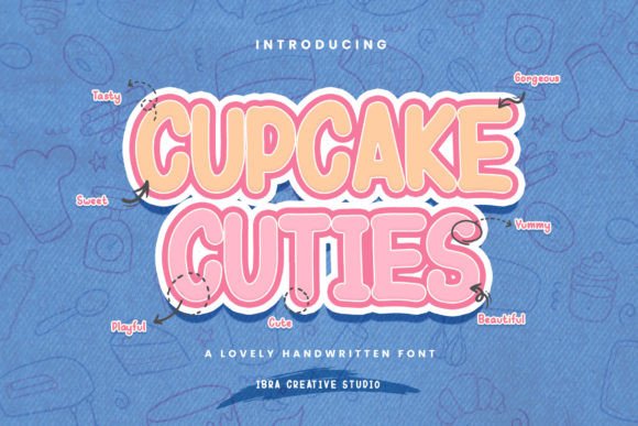 Elevate Designs with Cupcake Cuties Font