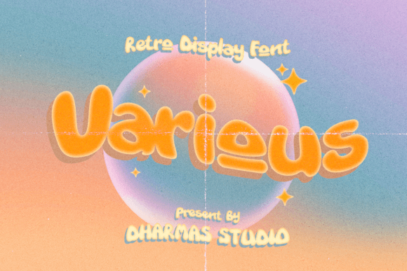 Embrace the Y2K Aesthetic with Various: The Ultimate Retro Font for Modern Design