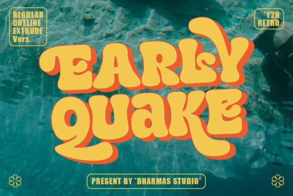 Reviving the Groove: How Early Quake Redefines Retro Typography for Modern Brands