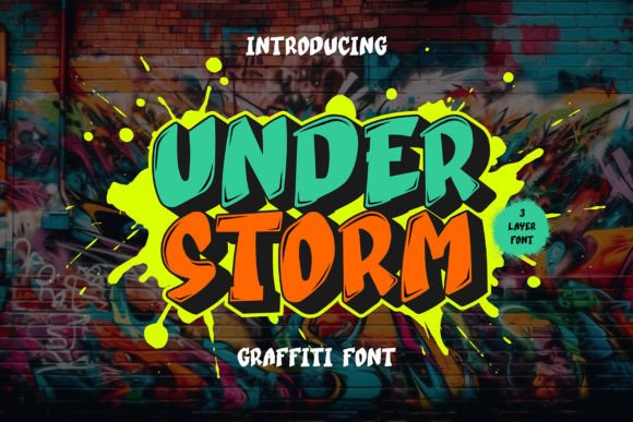 Under Storm: Mastering the Layers of Urban Typography